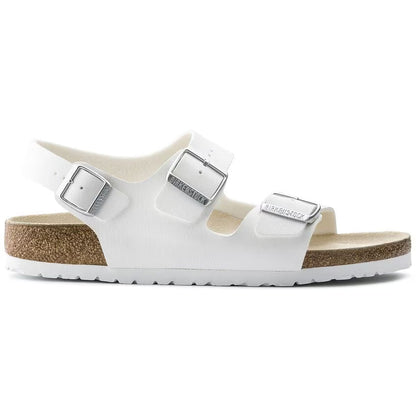 Birkenstock Milano Birko-Flor White Sandals