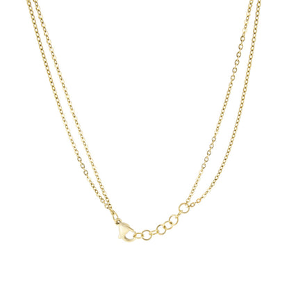 Heart Necklace Gold  21K Gold Plated Jewellery Storm