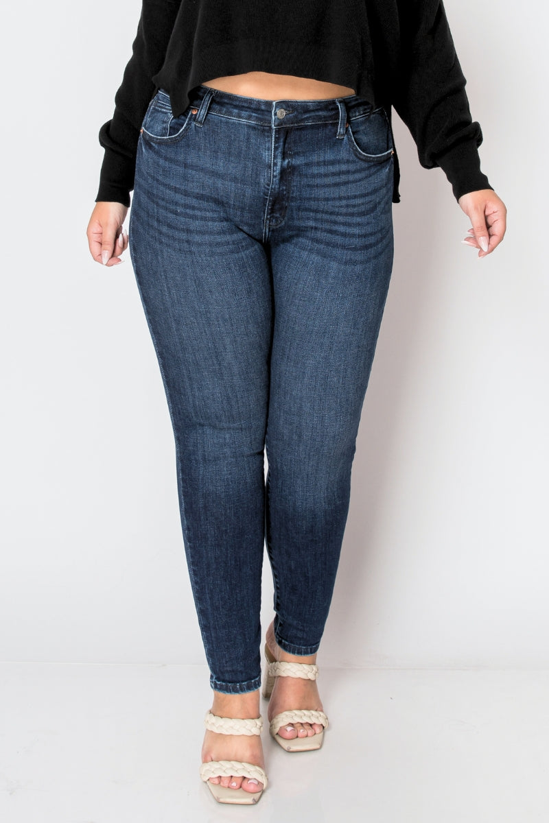 Corset Plus Super Skinny Jeans