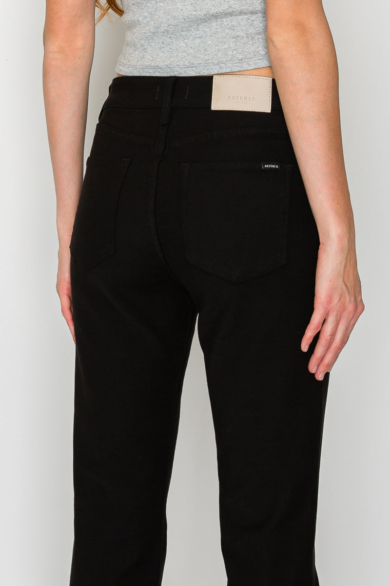 Alessandra Tummy Control High Rise Ankle Slim Straight Jeans
