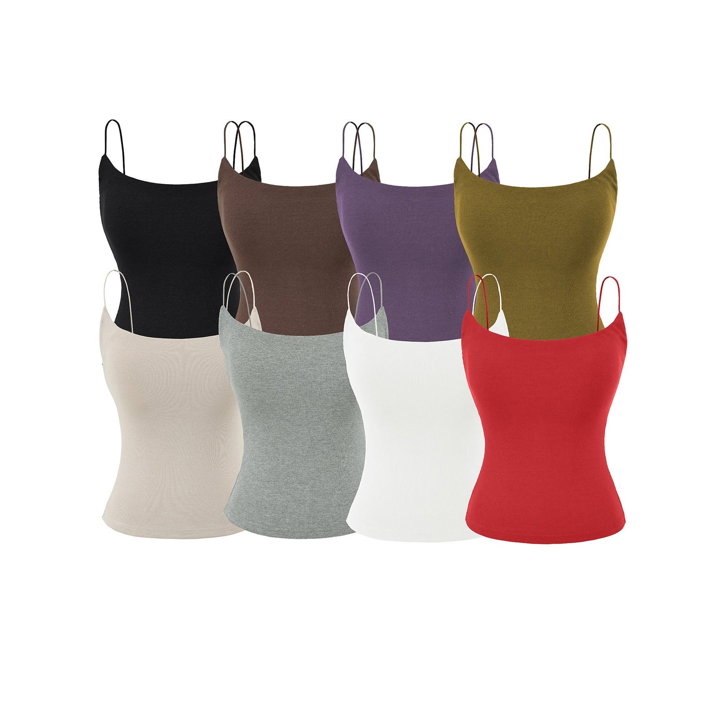 Slim fit sleeveless top for women