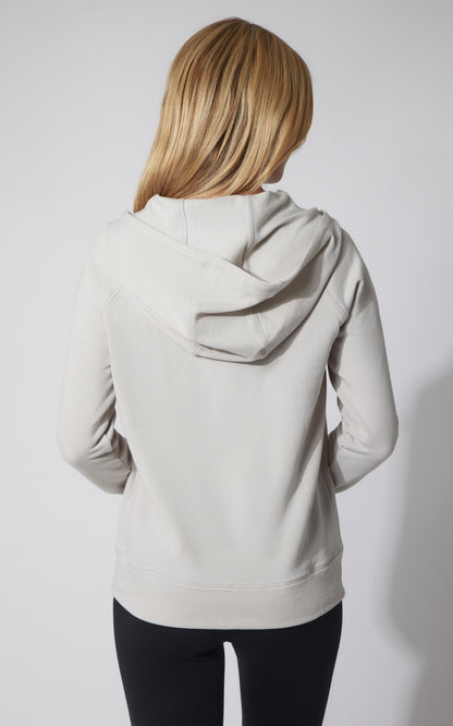 90 Degree by Reflex Brushed Terry Hoodie Jacket