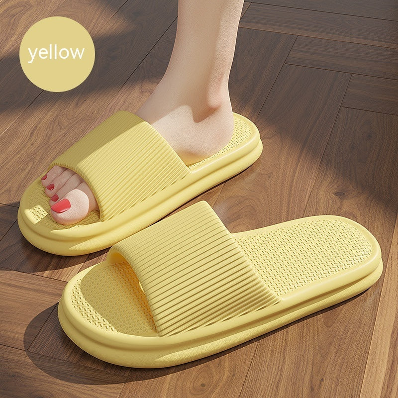 Striped Non-Slip House Slippers