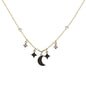 Swarovski Duo Moon Necklace 5429737