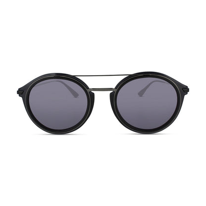 Police Black Round Men's Sunglasses SPL724 *EX DISPLAY*