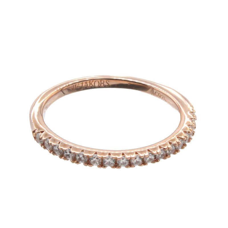 Rose Gold Ring Size 56 Sif Jakobs Cubic Zirconia