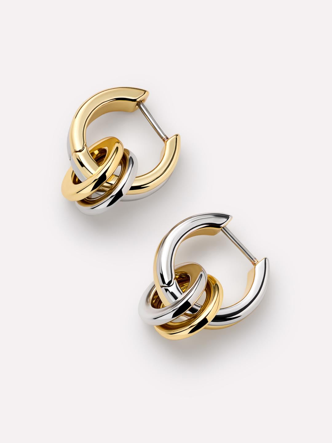 Asher Huggie Drop Earrings
