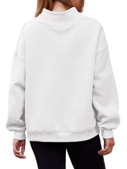 ✨Women's Half Turtleneck Fleece Casual Sweatshirt