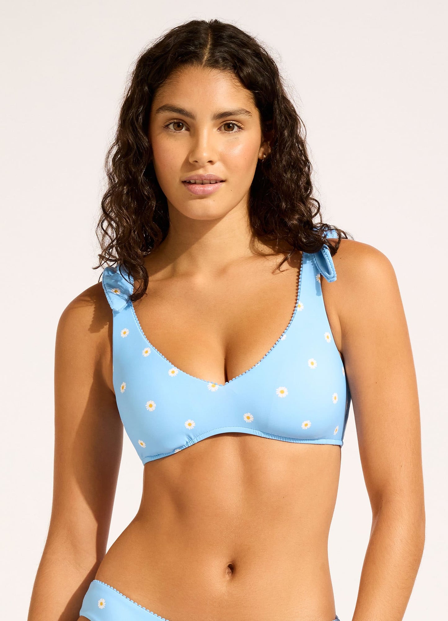 Daisy Chain Sweetheart Tank Bikini Top