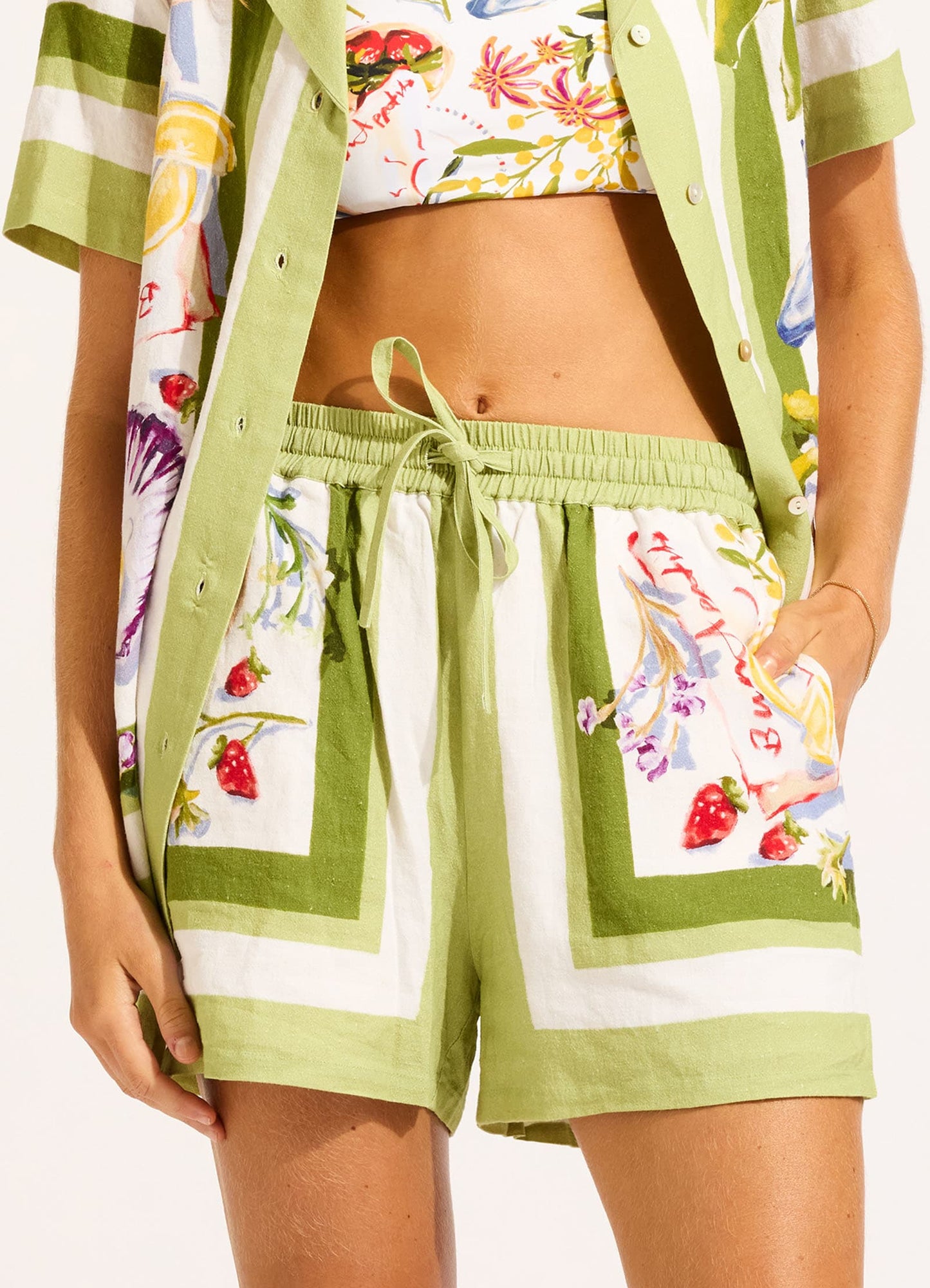 Riviera Coast Drawcord Short