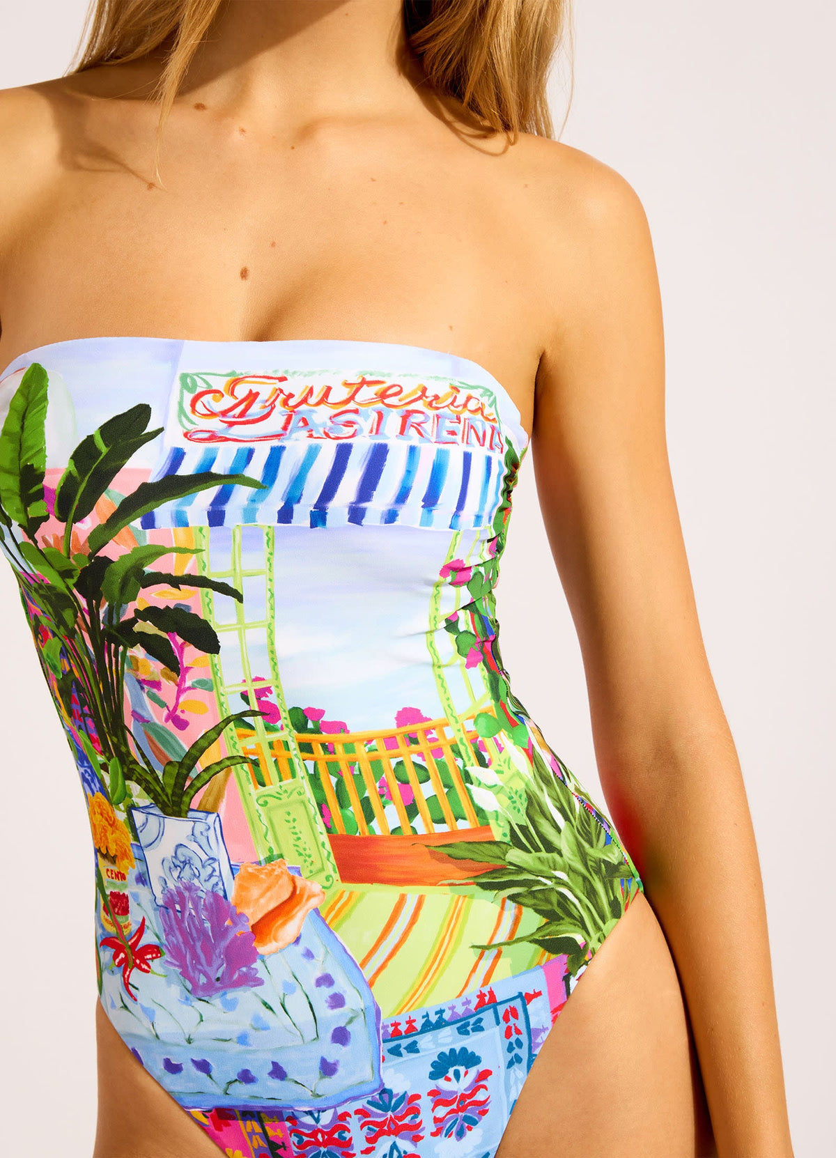 La Boca DD Bandeau One Piece Swimsuit