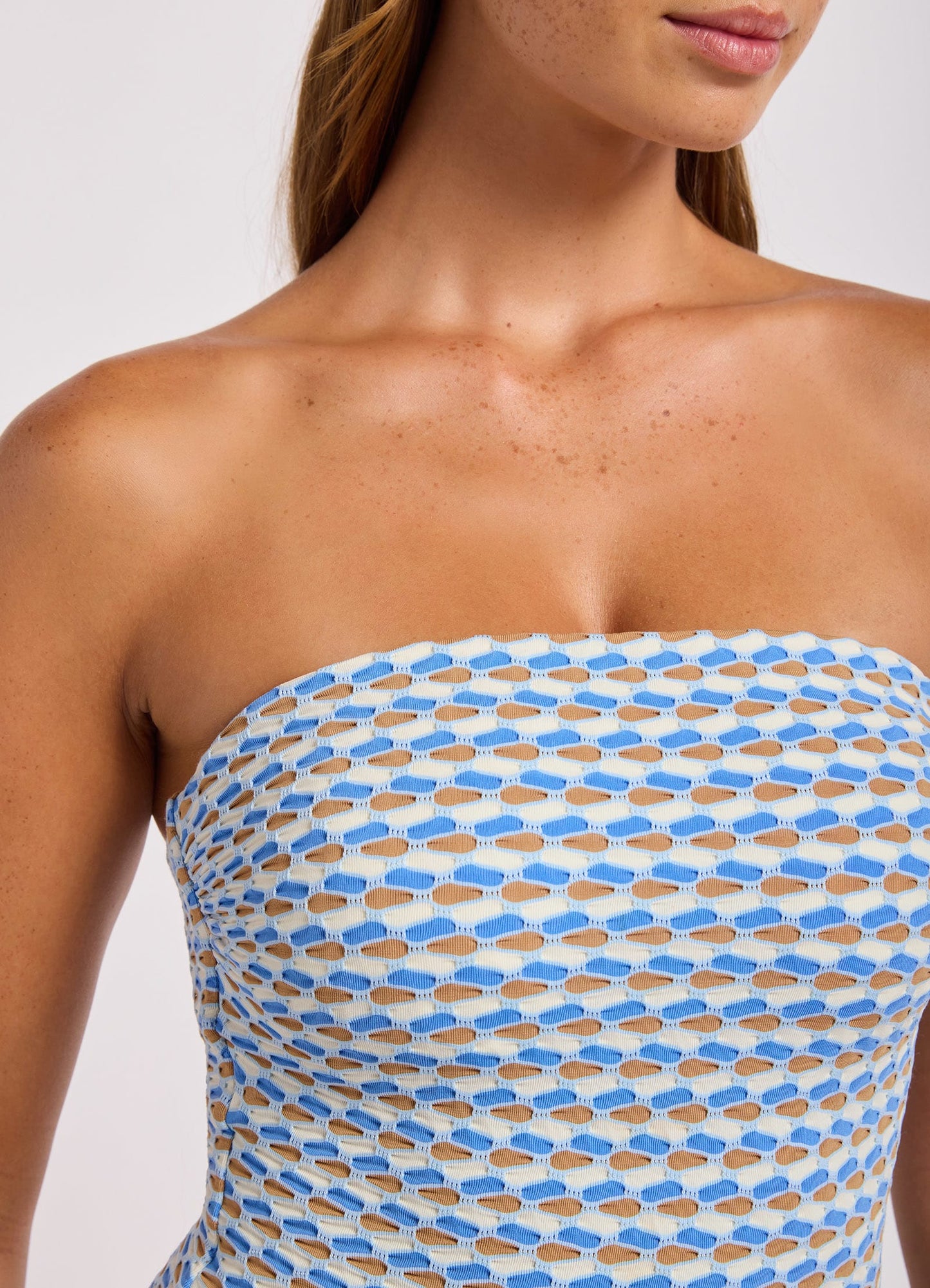 Mala DD Bandeau One Piece Swimsuit