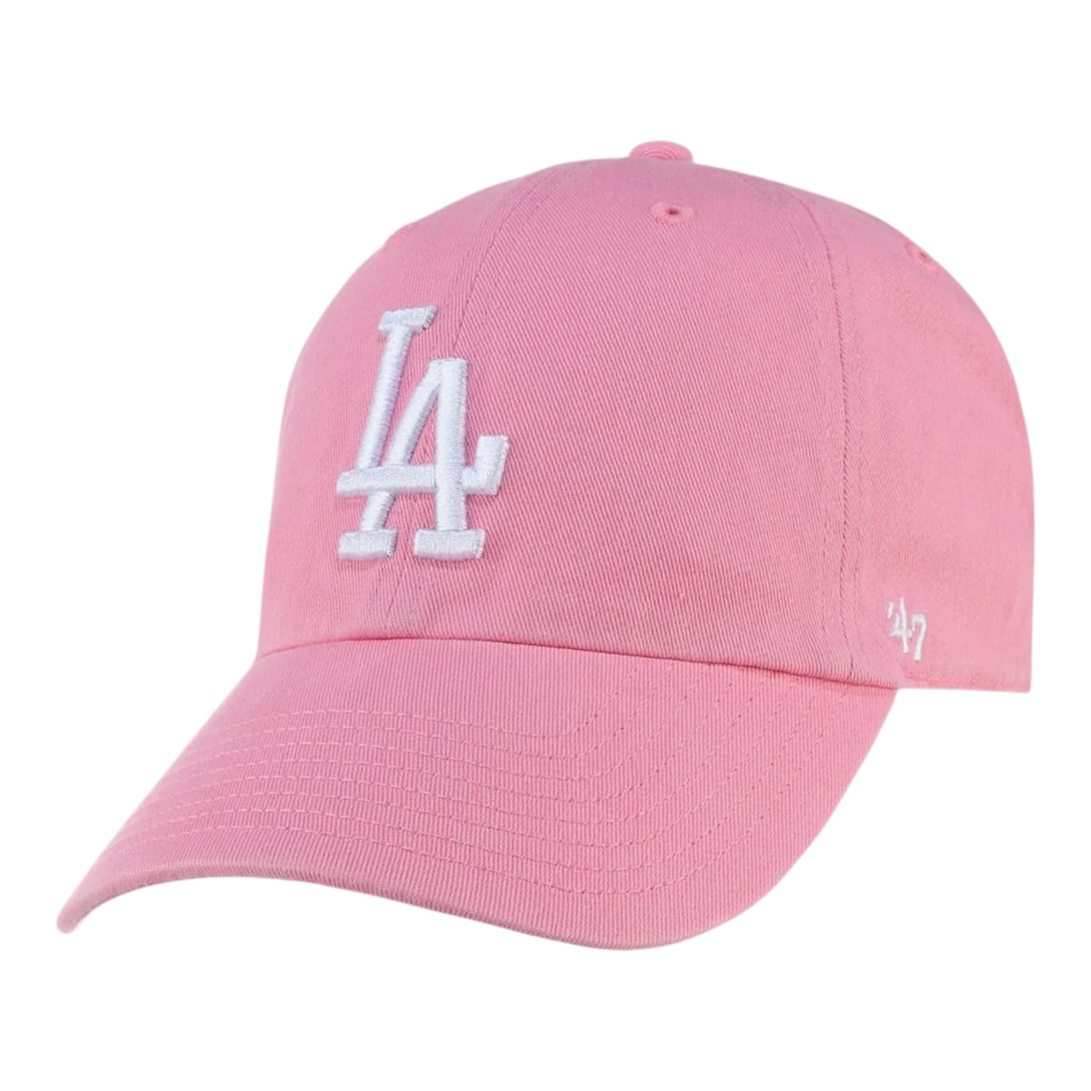 47 Brand Clean Up Los Angeles Dodgers Strapback Hat — Rose Adjustable Cap