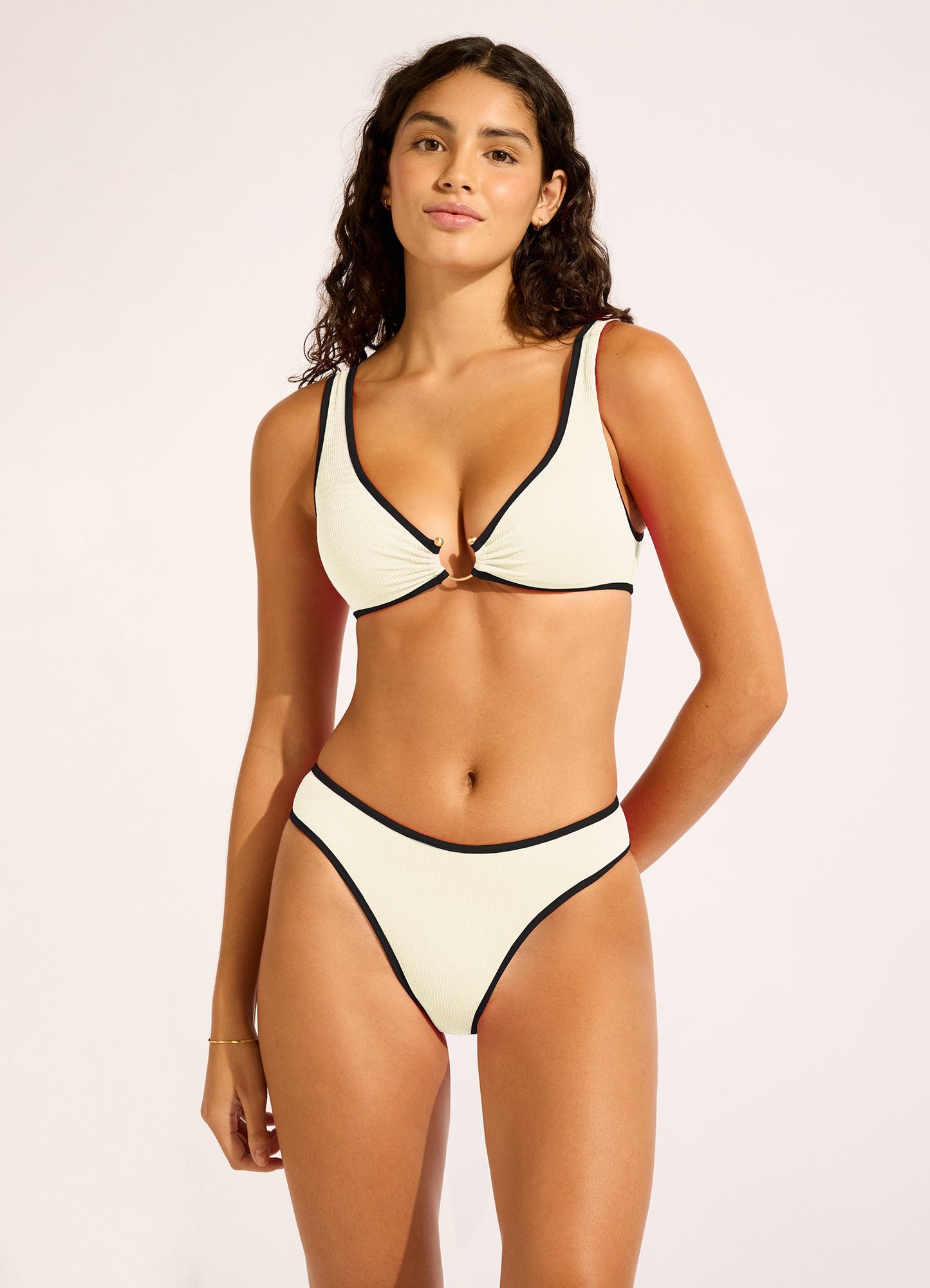 Beach Bound High Leg Bikini Bottom