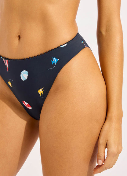 Beachclub High Leg Bikini Bottom