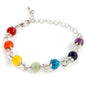 Chakra Gemstone Bracelet By The Gemseller 7 Beads