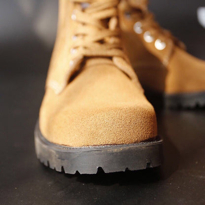 Fluffy Breathable Construction-Site Protective Big-Head Safety Shoes
