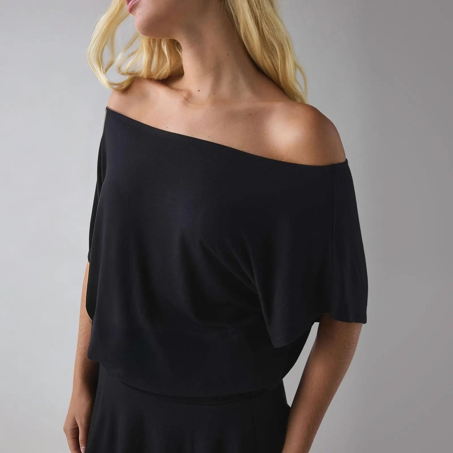 2026 Summer Spring Women's Draped Off-The-Shoulder Mini Dress