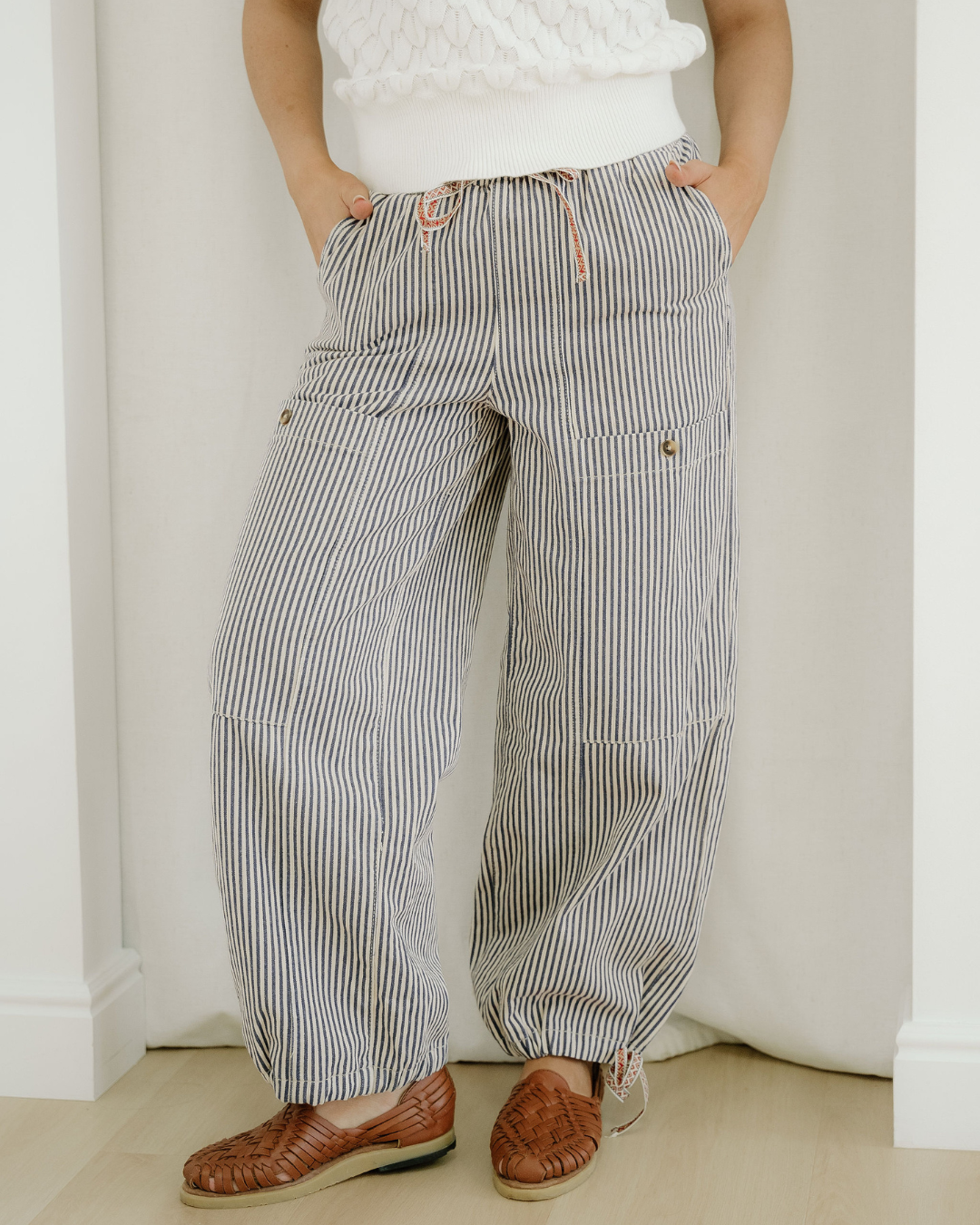 Collins Drawstring Elastic Waist Pants