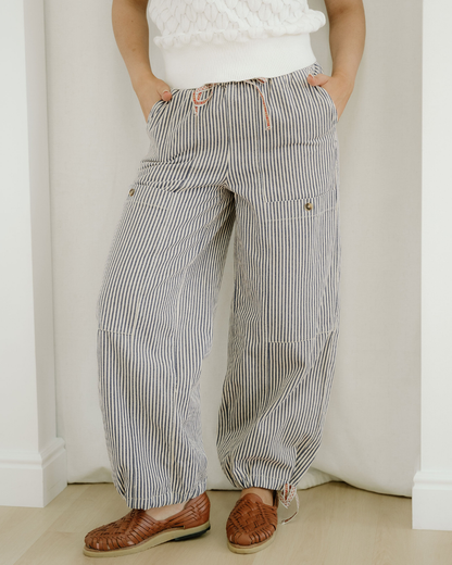 Collins Drawstring Elastic Waist Pants