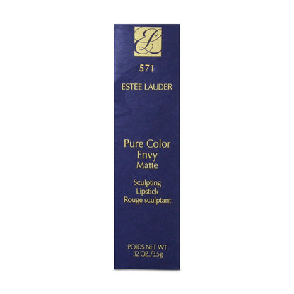 Estee Lauder Red Lipstick Matte 571 Independent (Blemished Box)