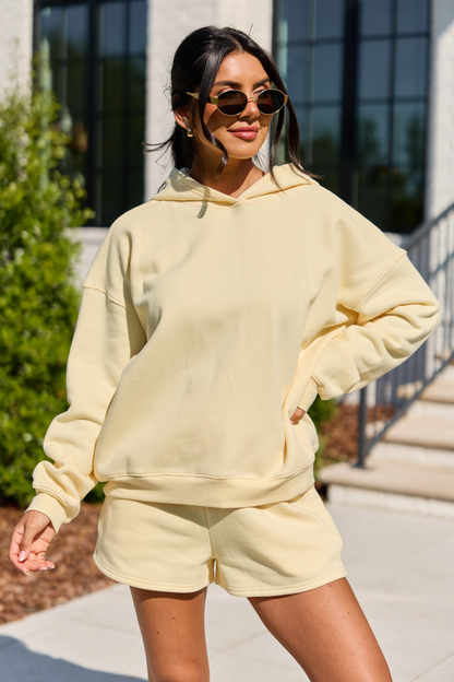 Everyday Ease Yellow Hoodie