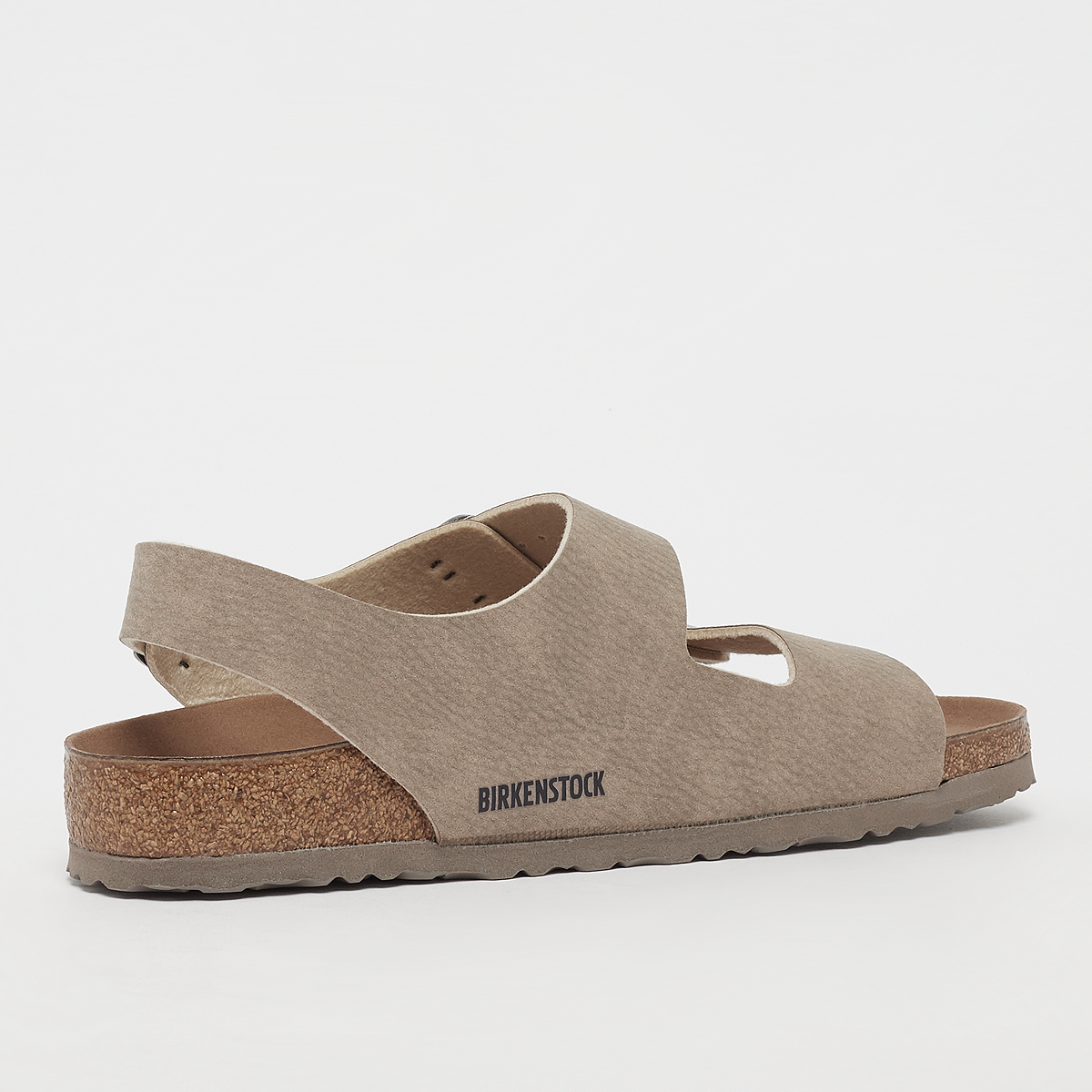 Birkenstock Unisex Milano Vegan Microfiber Desert Dust Gray Taupe