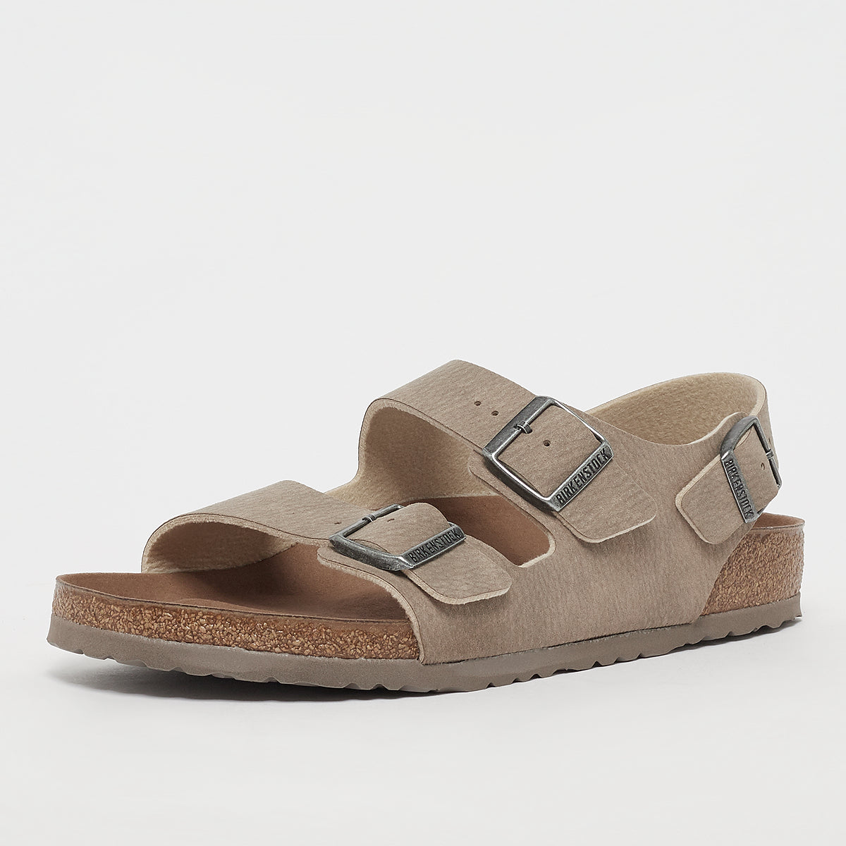 Birkenstock Zermatt Premium Seude Leather Canvas Slippers