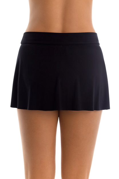 Magicsuit Jersey Tennis Skirt Swim Bottom - Black