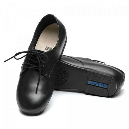 Birkenstock Unisex Saunders Natural Leather Black