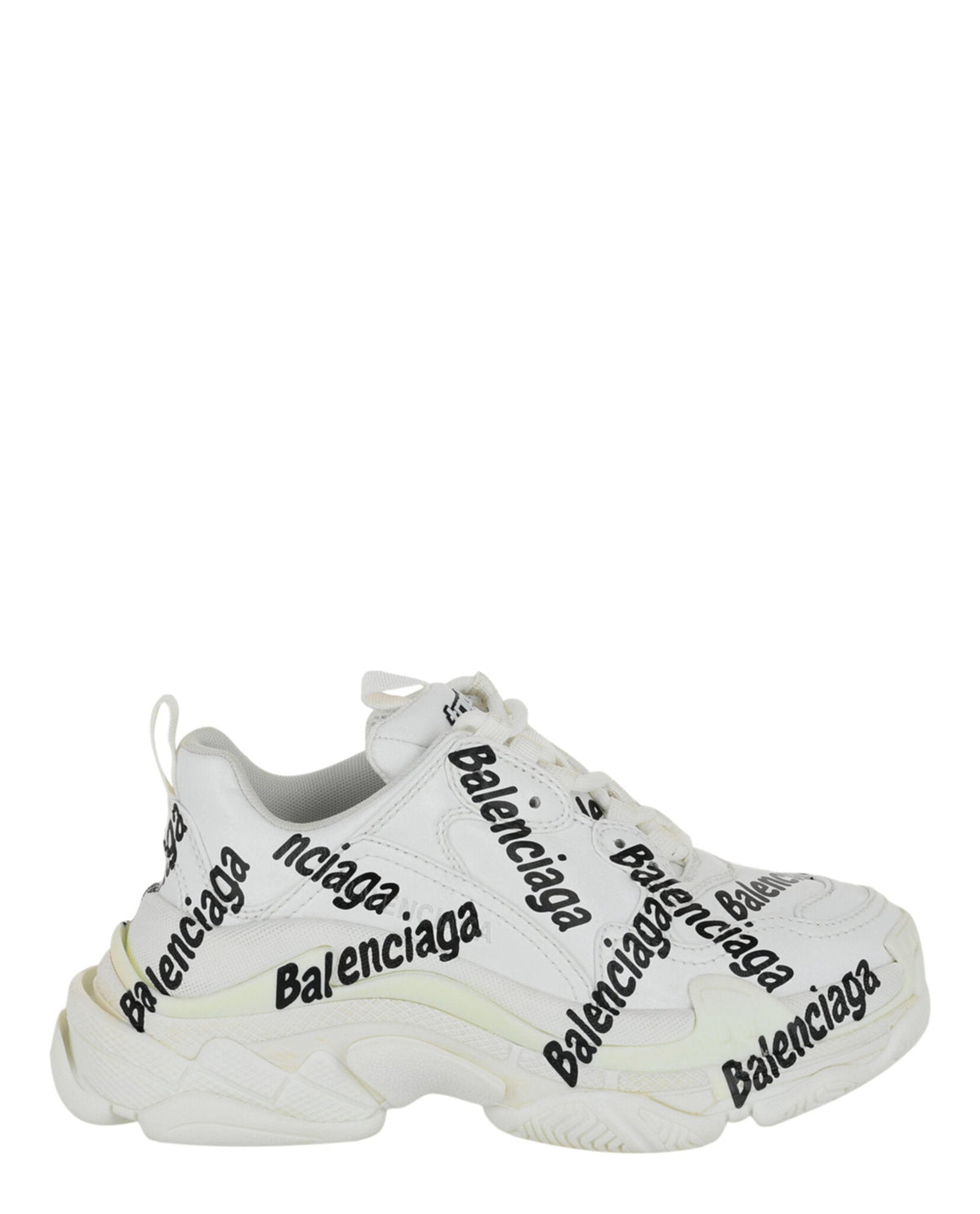 Balenciaga Triple S Logotype Low-Top Sneakers