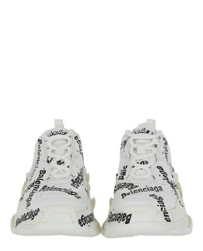Balenciaga Triple S Logotype Low-Top Sneakers