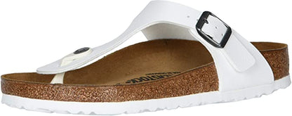 Birkenstock Unisex Gizeh Birko-Flor White