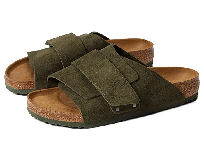 Birkenstock Unisex Kyoto Suede Leather Thyme
