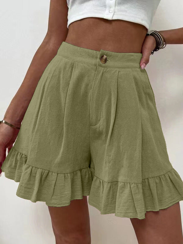 Loose-fitting Shorts High-waisted Shorts For Women