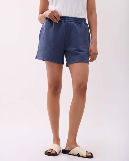 Womens Recycled Fleece Sweatshort - Recycled Fleece - Mineral Moonlit Ocean