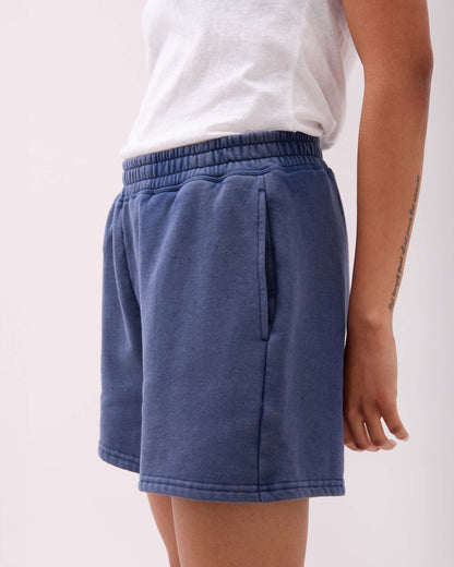Womens Recycled Fleece Sweatshort - Recycled Fleece - Mineral Moonlit Ocean