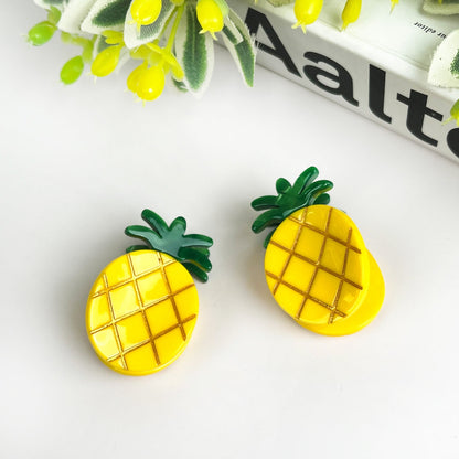 SSR Acetate Mini Pineapple Claw Hair Clip