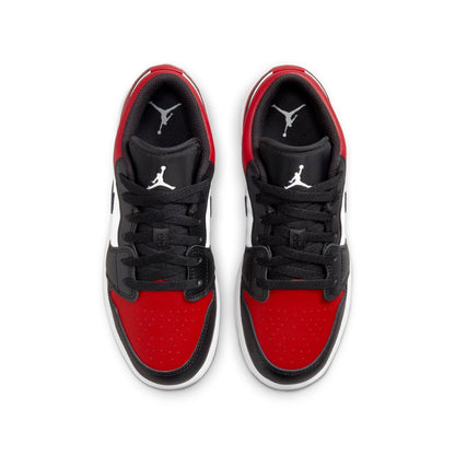 Air Jordan Grade School Retro 1 Low Gs 'Bred Toe' Athletic Shoes