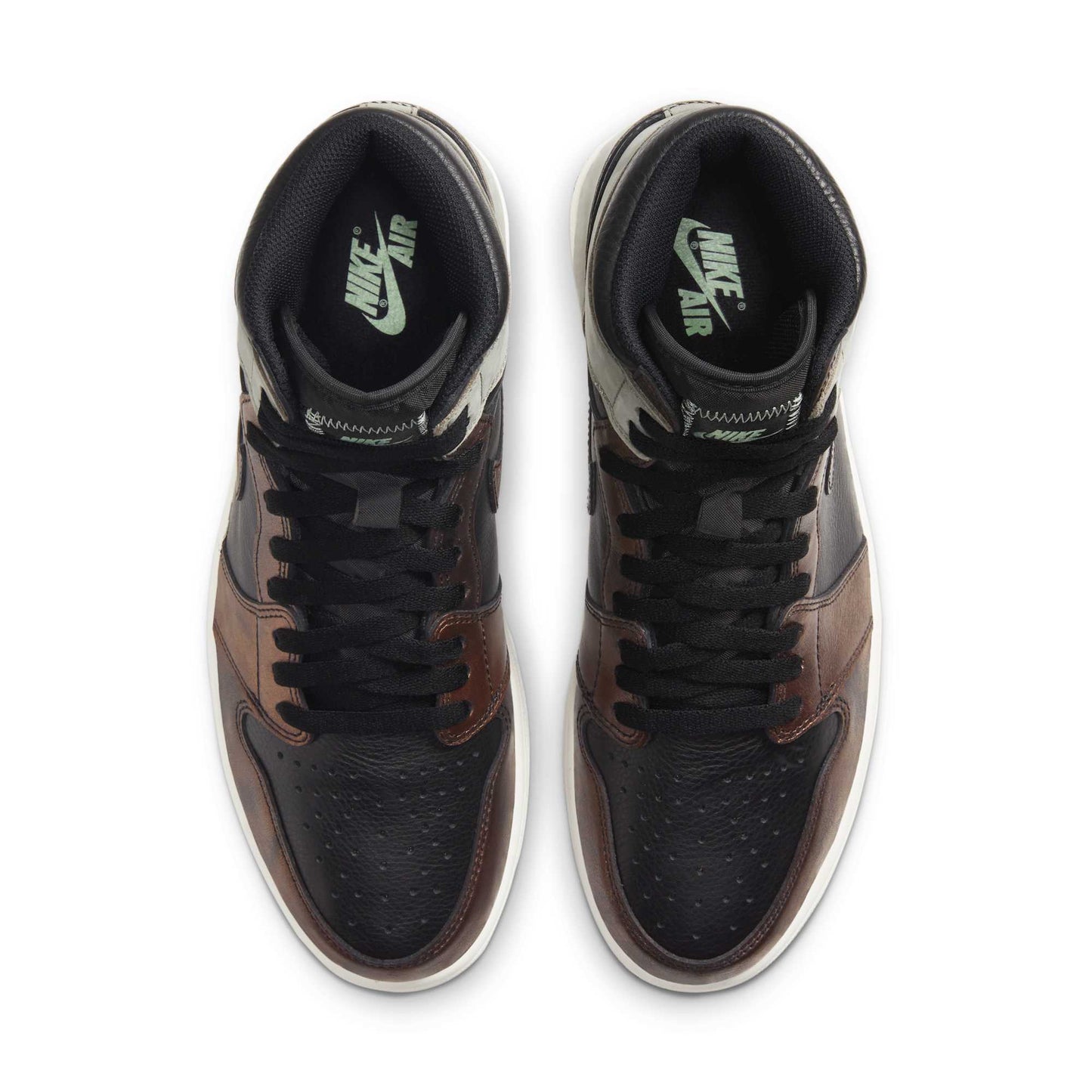 Air Jordan Men's Retro 1 High 'Light Army Rust Shadow Patina' Sneakers