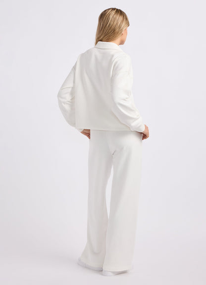 French Terry Wide Leg Pants