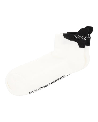 Alexander McQueen Signature Knit Socks