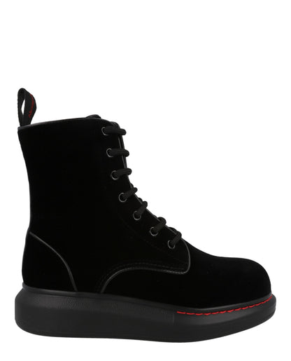 Alexander McQueen Women's Hybrid Lace Up Boot