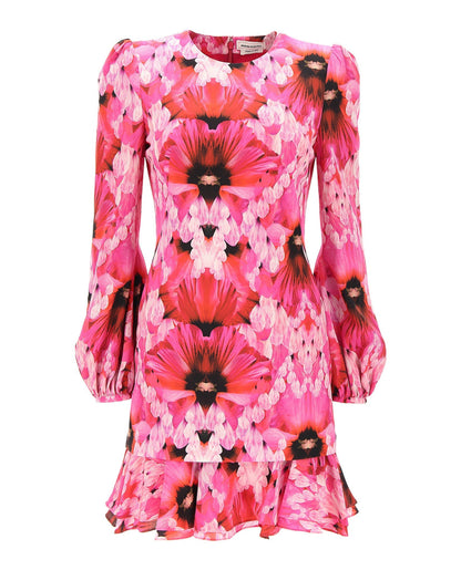 Alexander McQueen Floral Print Dress