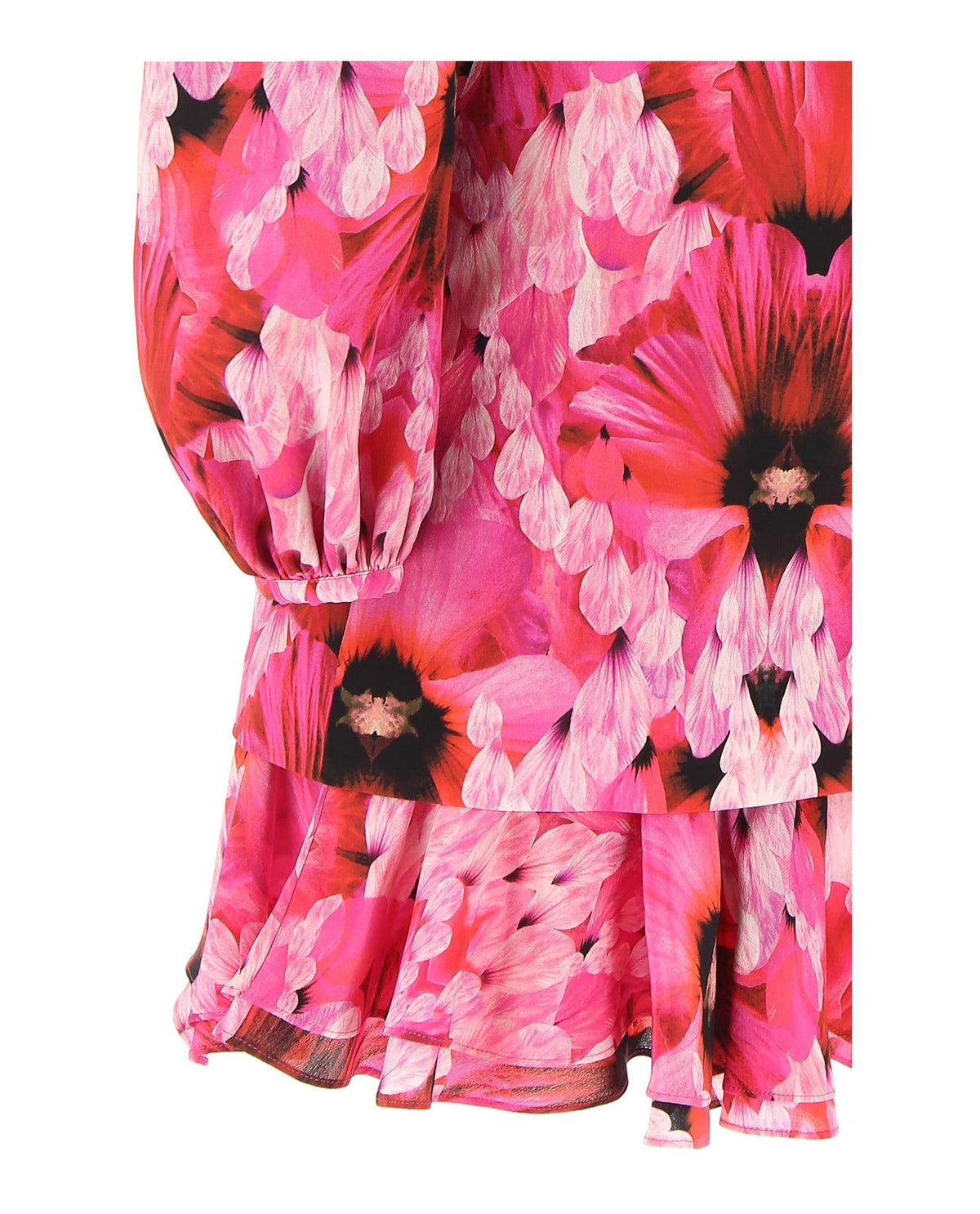Alexander McQueen Floral Print Dress