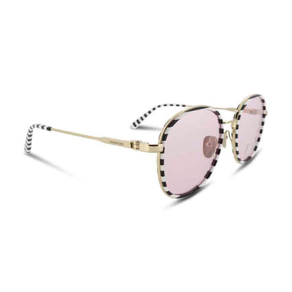 Calvin Klein Black & White Stripey Sunglasses CK18101S 199 52 *EX DISPLAY*