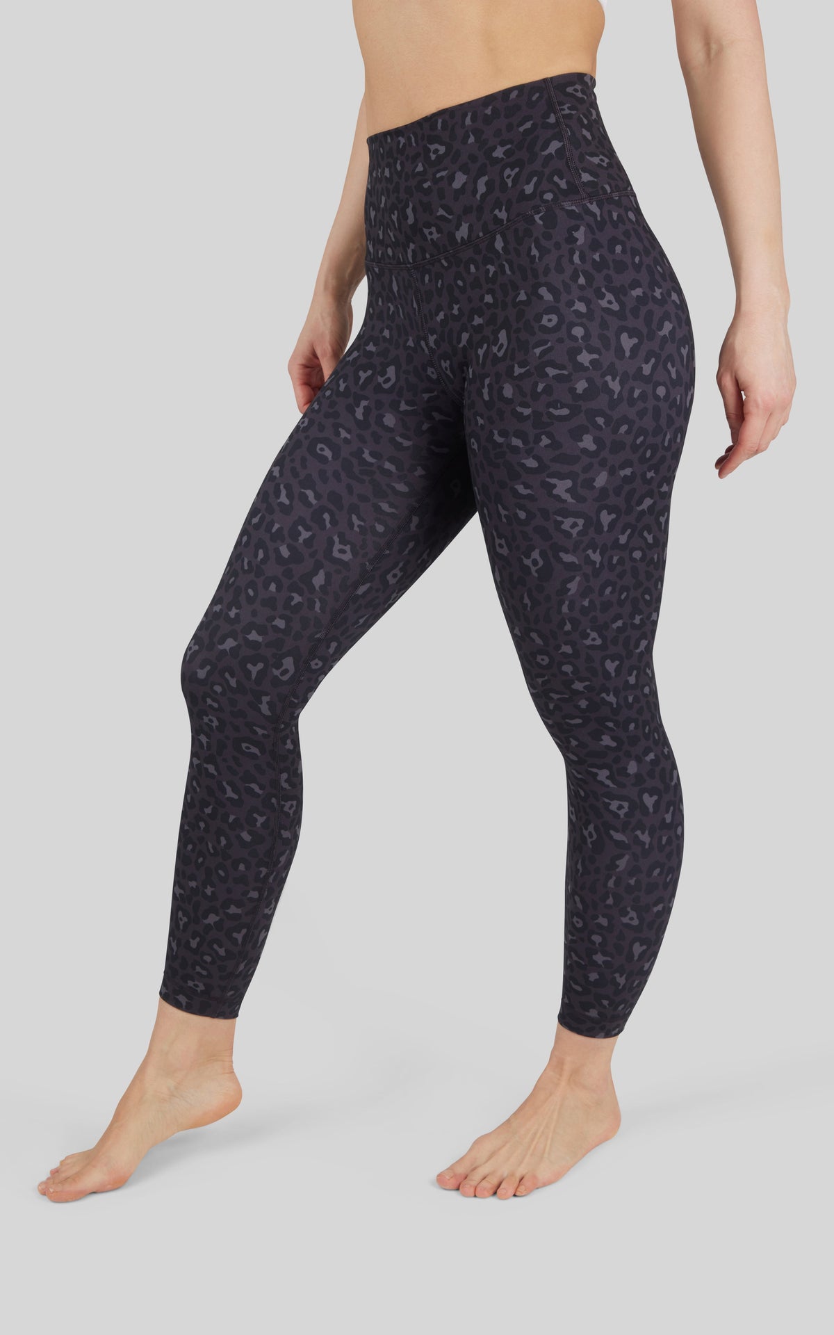 90 Degree by Reflex Lux Leopard Ankle Legging