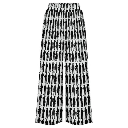Baha Ranch I'm Your Huckleberry High Waisted Wide Leg Pants