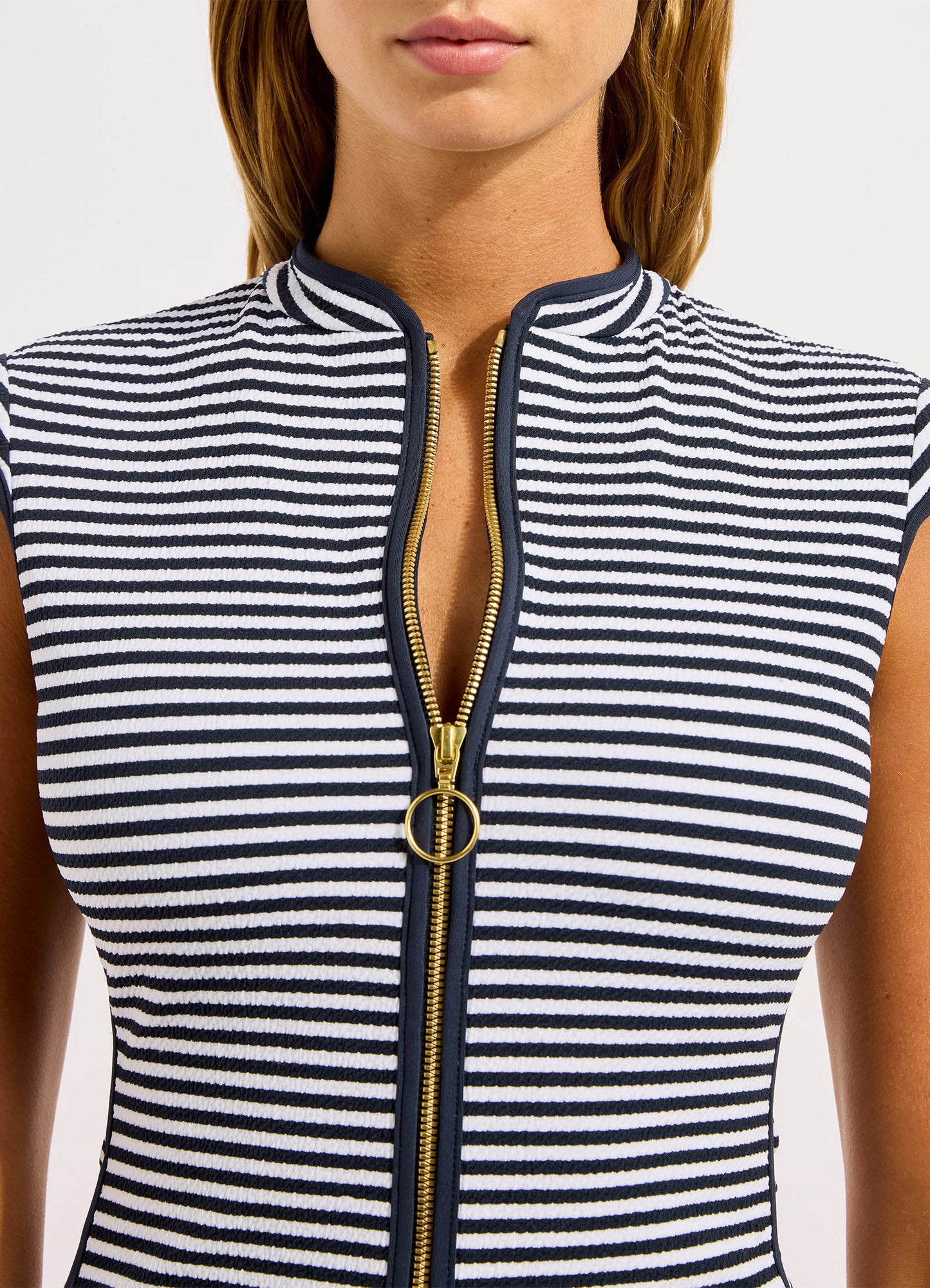 Clubhouse Cap Sleeve Sunvest Bikini Top