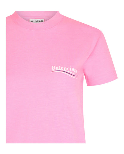 Balenciaga Political Campaign Logo T-Shirt